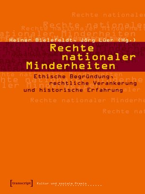 cover image of Rechte nationaler Minderheiten